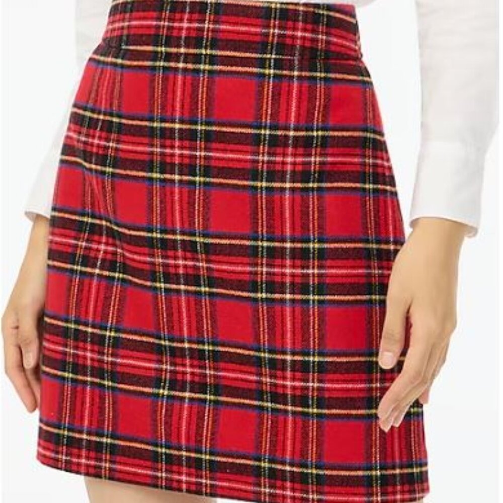 J.Crew tartan A-line skirt - BNWT- Size 22